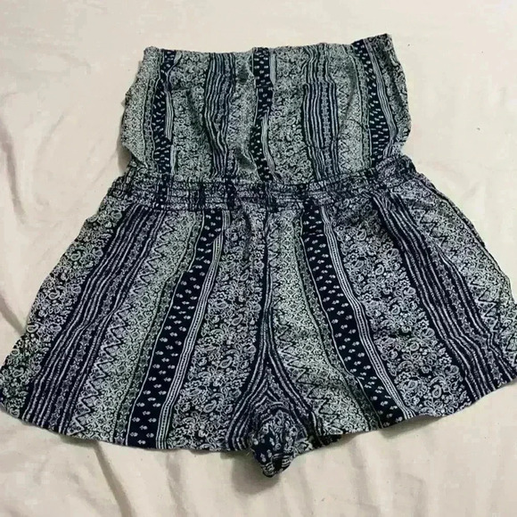 Strapless Romper - Picture 1 of 3